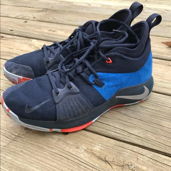 paul george shoes blue